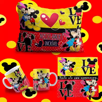 vectores plantilas MICKEY MOUSE,AMOR,CARICATURA,